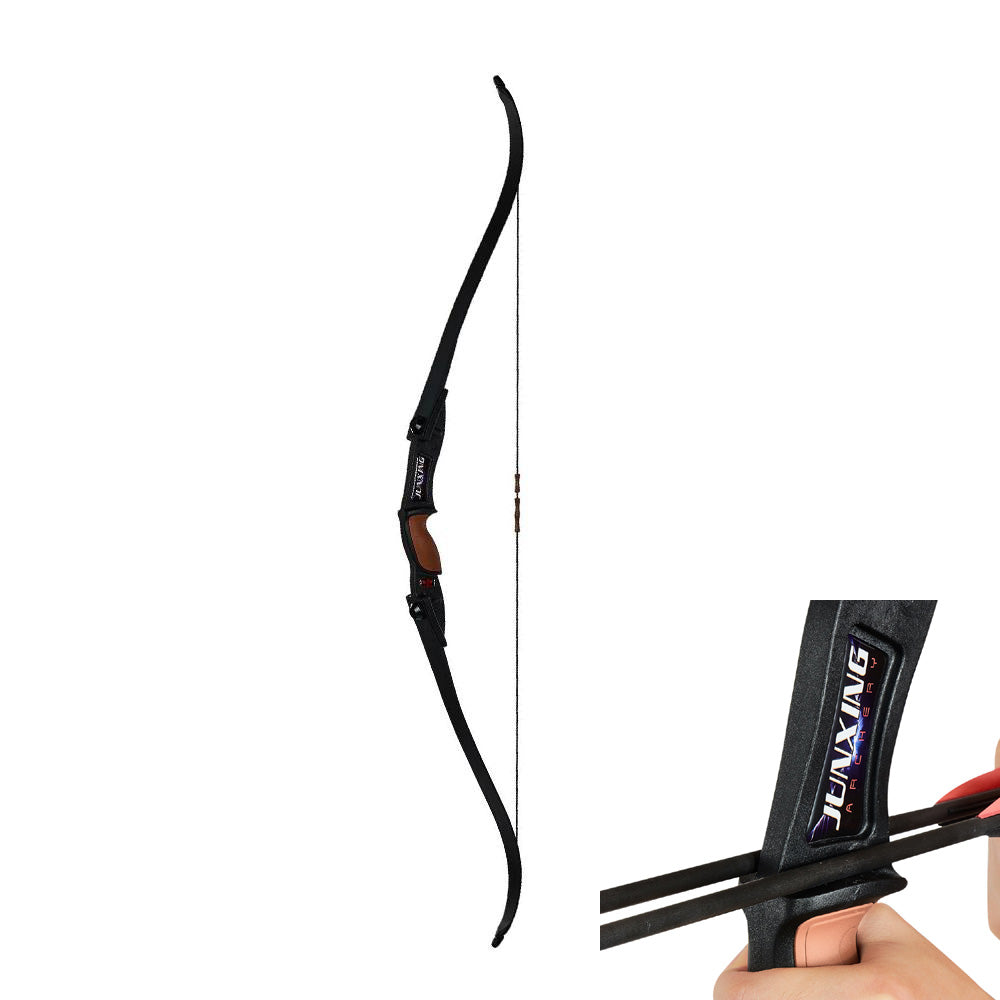 56" 20 lbs Ambidextrous Takedown Recurve Bow Junxing F117 AU