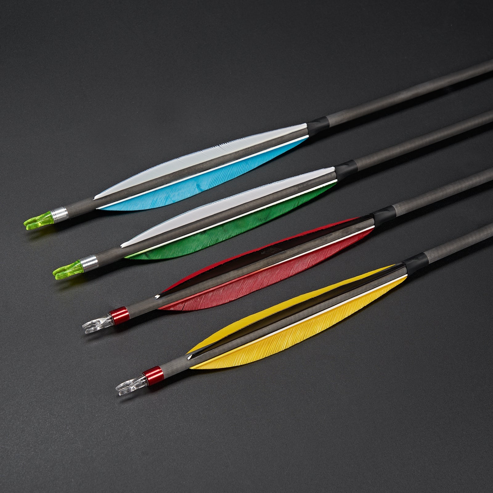Cabelas Carbon Hunter Arrows 12PCS 600 Spine Pure Carbon Arrows With Real Turkey Feathers Removable 100 Grain Tips Plastic Nocks For Archery Target Hunting Archery Hunting Arrows